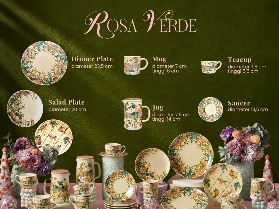 Detail item Rosa Verde