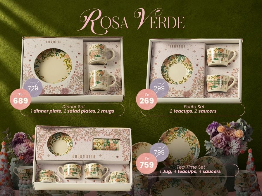Pilihan set Rosa Verde