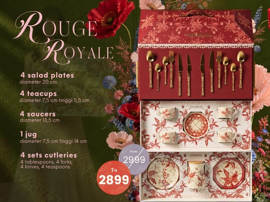 Rouge Royale luxury set